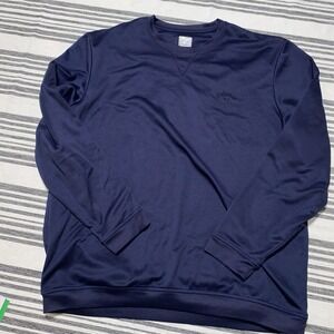 Callaway Navy Men's Pullover Tennis Sweater Athletic XL